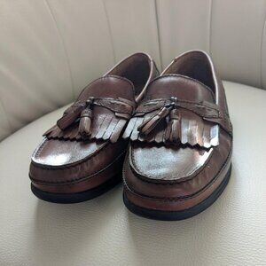 Dockers Brown Kiltie Loafers Mens Slip On Dress Casual Comfort Shoes Classic 10W